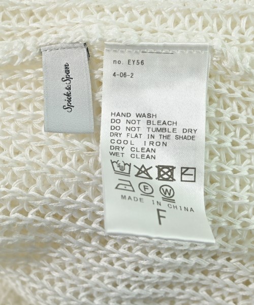 Spick and Span（スピックアンドスパン）ニット・セーター 白 サイズ:F レディース/2200713924015