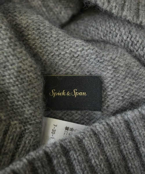 Spick and Span（スピックアンドスパン）ニット・セーター グレー サイズ:F レディース/2200636272019