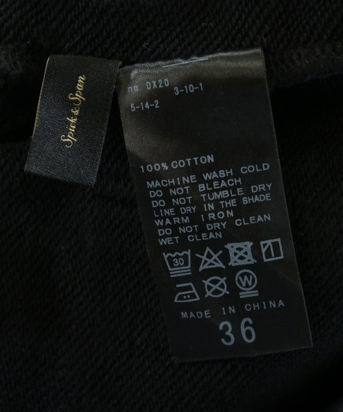 Spick and Span（スピックアンドスパン）スウェットパンツ 黒 サイズ:36(S位) レディース/2200637186018