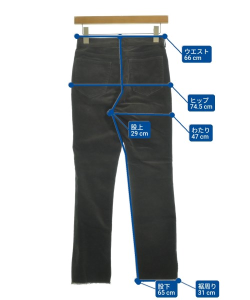 Spick and Span（スピックアンドスパン）スラックス グレー サイズ:34(XS位) レディース/2200642974020