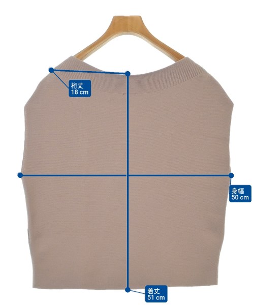 Spick and Span（スピックアンドスパン）ベスト ベージュ サイズ:-(M位) レディース/2200611017079