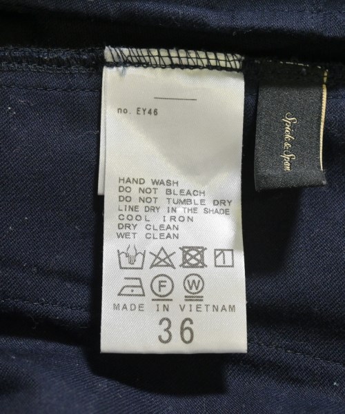 Spick and Span（スピックアンドスパン）チノパン 紺 サイズ:36(S位) レディース/2200634249235