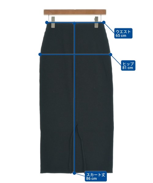 Spick and Span（スピックアンドスパン）ロング・マキシ丈スカート 黒 サイズ:38(M位) レディース/2200644872010