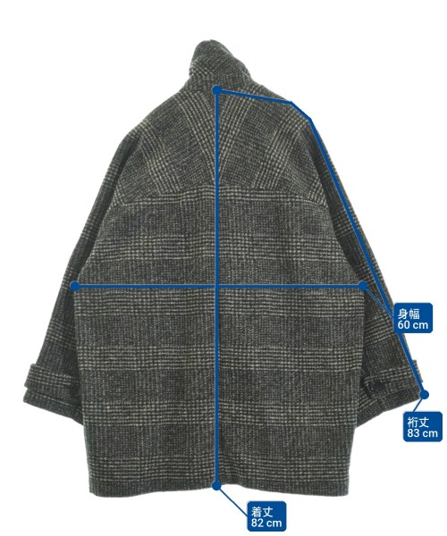 Spick and Span（スピックアンドスパン）ピーコート グレー サイズ:F レディース/2200649214013