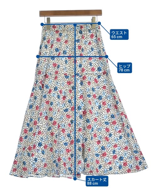 Spick and Span（スピックアンドスパン）ロング・マキシ丈スカート 白 サイズ:36(S位) レディース/2200641372032