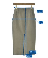 Spick and Span（スピックアンドスパン）ロング・マキシ丈スカート グレー サイズ:34(XS位) レディース/2200642162120