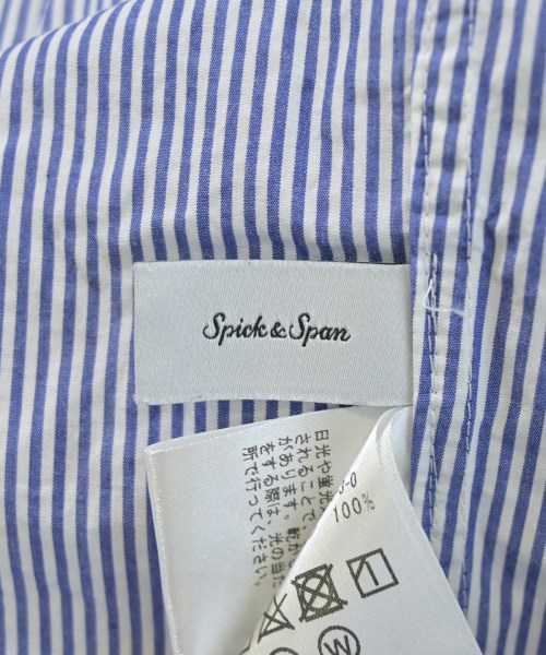 Spick and Span（スピックアンドスパン）カジュアルシャツ 青 サイズ:F レディース/2200641225024