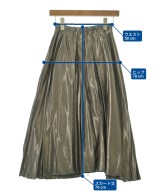 Spick and Span（スピックアンドスパン）ロング・マキシ丈スカート 茶 サイズ:36(S位) レディース/2200650386105