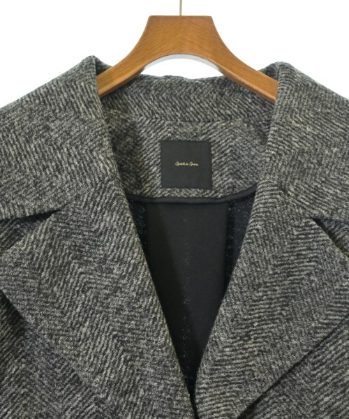 Spick and Span（スピックアンドスパン）ピーコート 黒 サイズ:36(S位) レディース/2200648478027