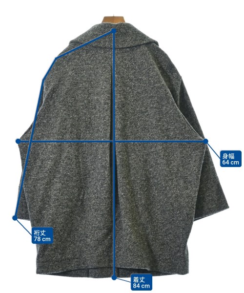 Spick and Span（スピックアンドスパン）ピーコート 黒 サイズ:36(S位) レディース/2200648478027