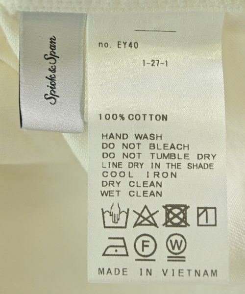 Spick and Span（スピックアンドスパン）カジュアルシャツ 白 サイズ:F レディース/2200651713016