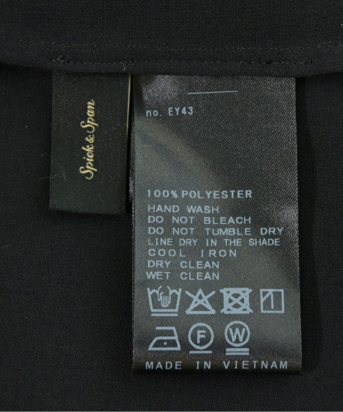 Spick and Span（スピックアンドスパン）ブラウス 黒 サイズ:F レディース/2200643076129