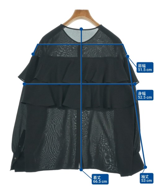 Spick and Span（スピックアンドスパン）ブラウス 黒 サイズ:F レディース/2200643076129