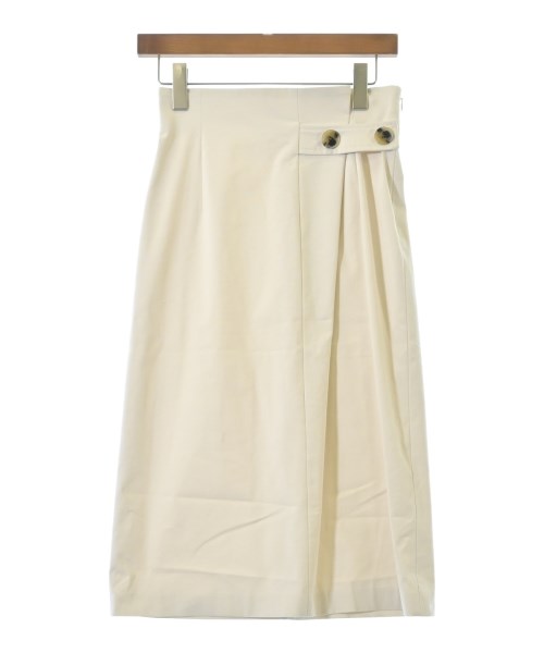 Spick and Span(スピックアンドスパン)ひざ丈スカート 白 サイズ:36(S位)/2200643369405