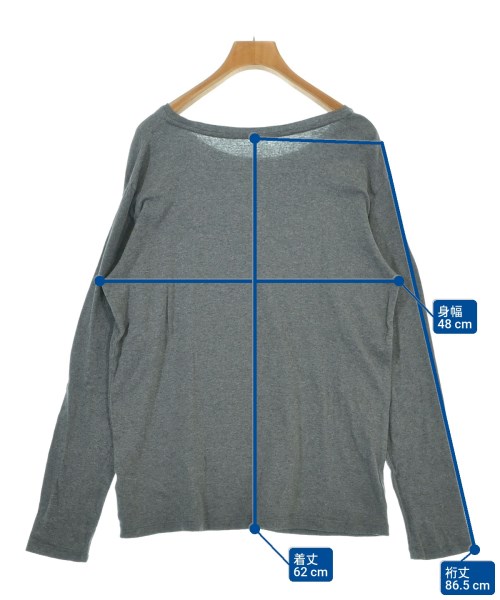 Spick and Span（スピックアンドスパン）Tシャツ・カットソー グレー サイズ:F レディース/2200646229058