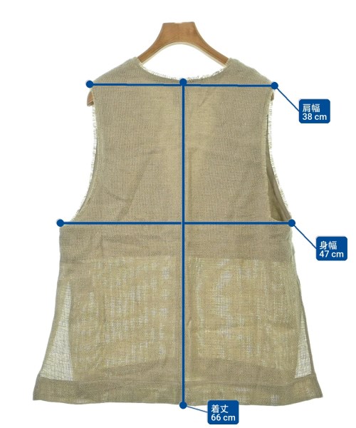 Spick and Span（スピックアンドスパン）ベスト ベージュ サイズ:F レディース/2200645867084