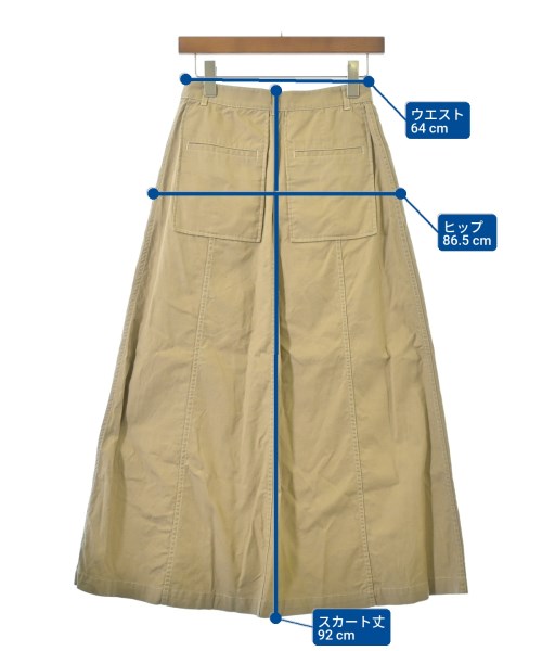 Spick and Span（スピックアンドスパン）ロング・マキシ丈スカート ベージュ サイズ:36(S位) レディース/2200647692035