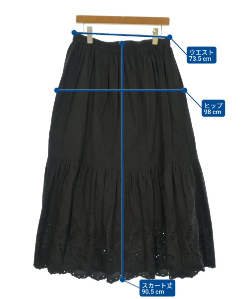 Spick and Span（スピックアンドスパン）ロング・マキシ丈スカート 黒 サイズ:38(M位) レディース/2200648724063
