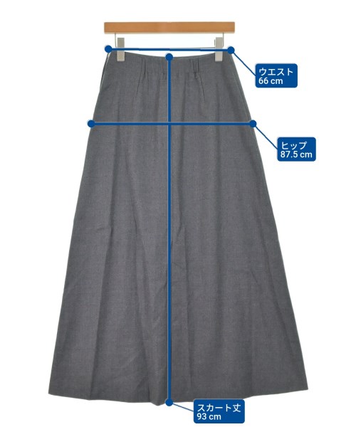 Spick and Span（スピックアンドスパン）ロング・マキシ丈スカート グレー サイズ:38(M位) レディース/2200635337160