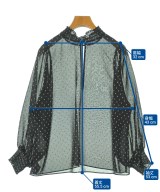 Spick and Span（スピックアンドスパン）ブラウス 黒 サイズ:F レディース/2200652785029