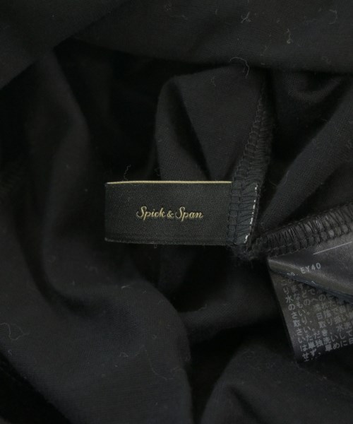 Spick and Span（スピックアンドスパン）Tシャツ・カットソー 黒 サイズ:F レディース/2200643991118