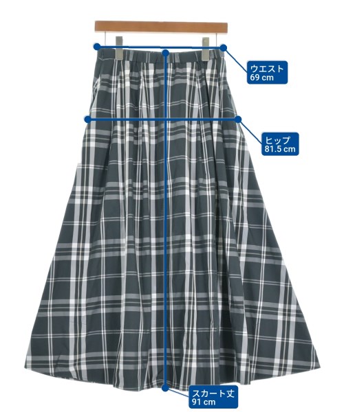 Spick and Span（スピックアンドスパン）ロング・マキシ丈スカート グレー サイズ:38(M位) レディース/2200643991279