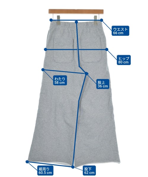 Spick and Span（スピックアンドスパン）スウェットパンツ グレー サイズ:36(S位) レディース/2200653883014