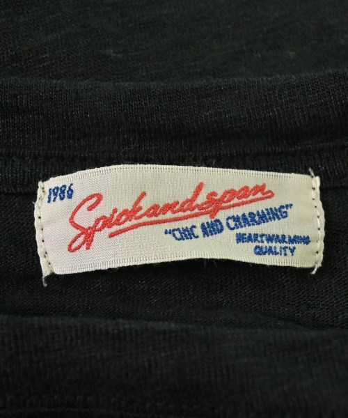 Spick and Span（スピックアンドスパン）Tシャツ・カットソー 黒 サイズ:F レディース/2200647304068