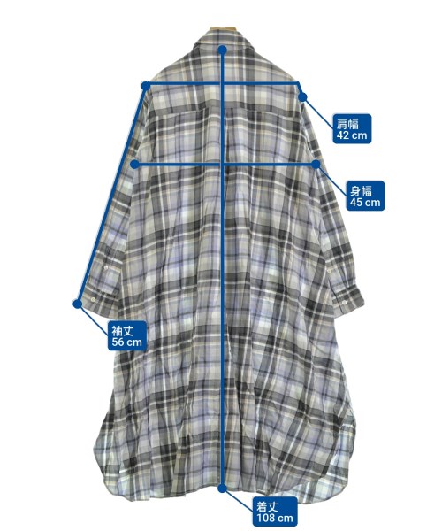 Spick and Span（スピックアンドスパン）シャツワンピース グレー サイズ:F レディース/2200649609055