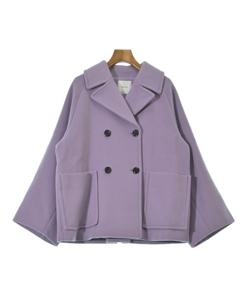 Spick and Span(スピックアンドスパン)ピーコート 紫 サイズ:36(S位)/2200654415047