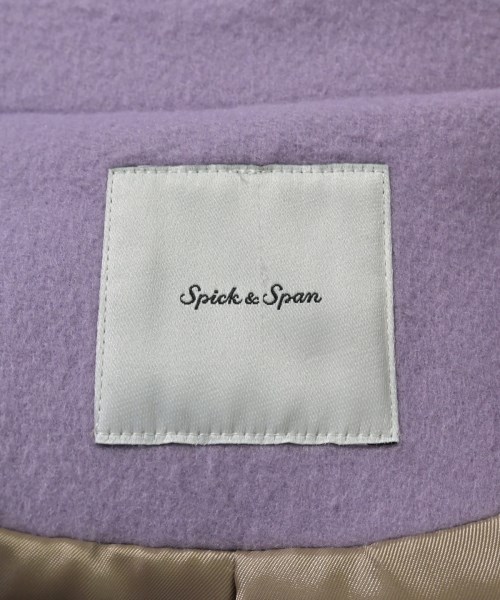 Spick and Span（スピックアンドスパン）ピーコート 紫 サイズ:36(S位) レディース/2200654415047