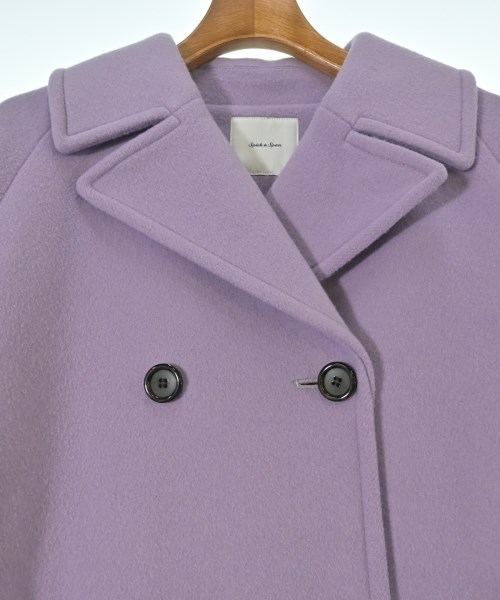 Spick and Span（スピックアンドスパン）ピーコート 紫 サイズ:36(S位) レディース/2200654415047