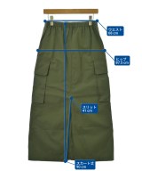 Spick and Span（スピックアンドスパン）ロング・マキシ丈スカート カーキ サイズ:38(M位) レディース/2200700999088