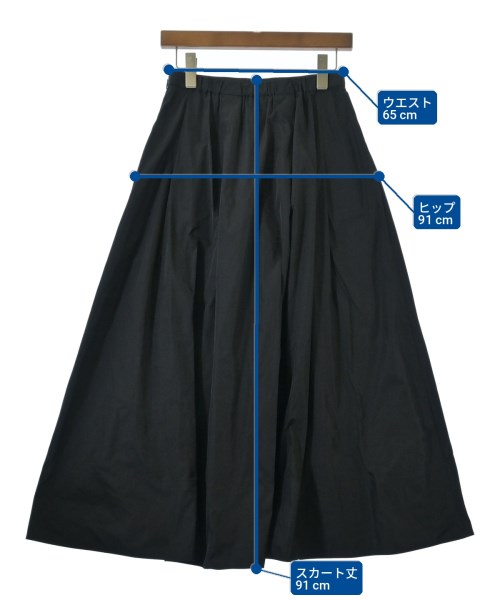 Spick and Span（スピックアンドスパン）ロング・マキシ丈スカート 黒 サイズ:38(M位) レディース/2200700660056