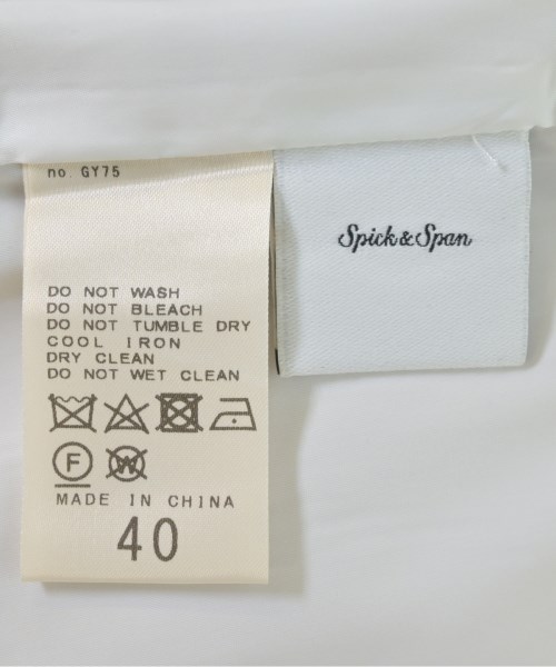Spick and Span（スピックアンドスパン）その他 白 サイズ:40(L位) レディース/2200703324023
