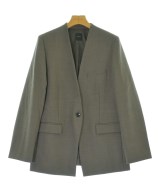 Spick and Span（スピックアンドスパン）ノーカラージャケット 茶 サイズ:38(M位) レディース/2200703275011