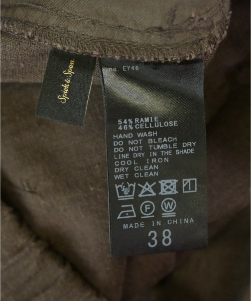 Spick and Span（スピックアンドスパン）その他 茶 サイズ:38(M位) レディース/2200703275042