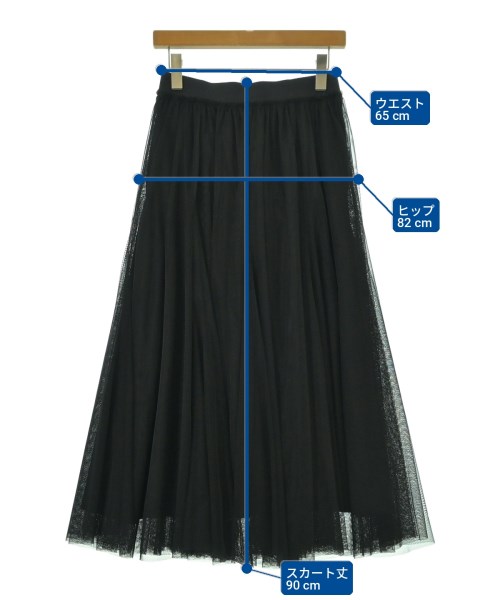 Spick and Span（スピックアンドスパン）ロング・マキシ丈スカート 黒 サイズ:38(M位) レディース/2200703926050