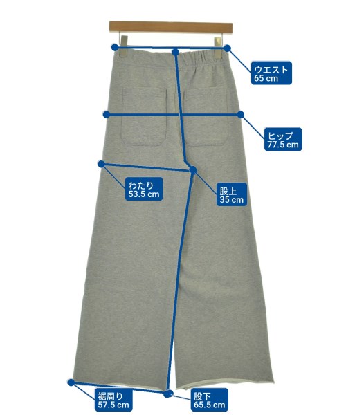Spick and Span（スピックアンドスパン）スウェットパンツ グレー サイズ:36(S位) レディース/2200702566028