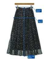 Spick and Span（スピックアンドスパン）ロング・マキシ丈スカート 黒 サイズ:36(S位) レディース/2200702566073