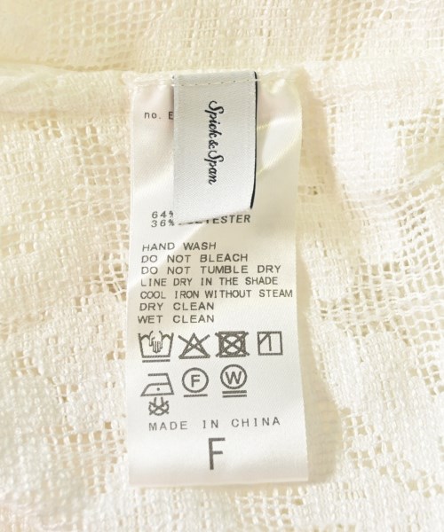 Spick and Span（スピックアンドスパン）ブラウス 白 サイズ:F レディース/2200705968010