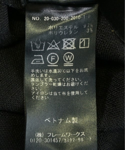 Spick and Span（スピックアンドスパン）スラックス 黒 サイズ:36(S位) レディース/2200704170056