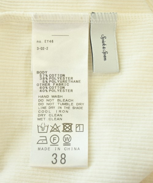 Spick and Span（スピックアンドスパン）タンクトップ 白 サイズ:38(M位) レディース/2200707450131