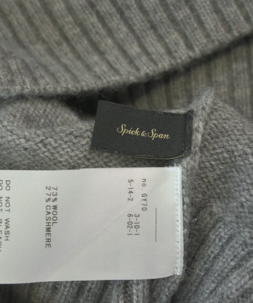 Spick and Span（スピックアンドスパン）ニット・セーター グレー サイズ:F レディース/2200659179043
