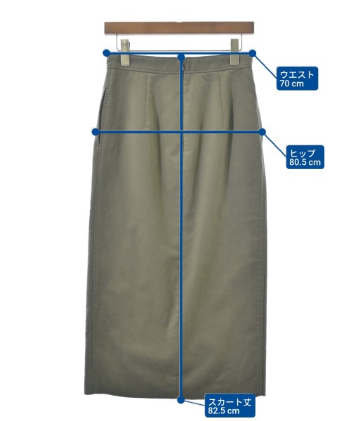 Spick and Span（スピックアンドスパン）ロング・マキシ丈スカート カーキ サイズ:38(M位) レディース/2200663217069
