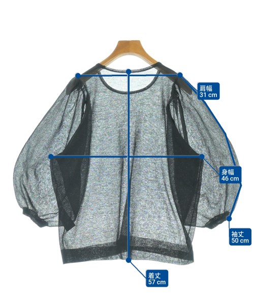 Spick and Span（スピックアンドスパン）ニット・セーター 黒 サイズ:F レディース/2200658372599