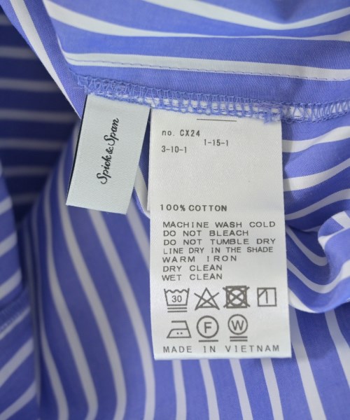 Spick and Span（スピックアンドスパン）ブラウス 青 サイズ:F レディース/2200660910109
