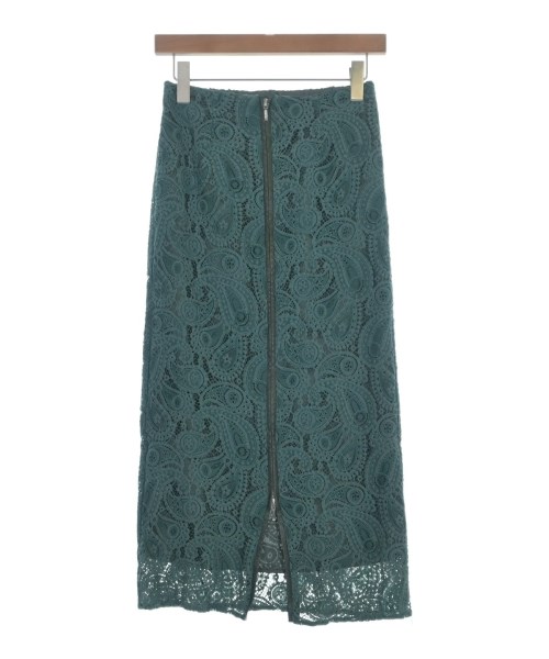 Spick and Span（スピックアンドスパン）ロング・マキシ丈スカート 緑 サイズ:36(S位) レディース/2200661044070
