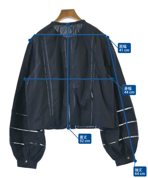 Spick and Span（スピックアンドスパン）ブラウス 紺 サイズ:F レディース/2200661443019