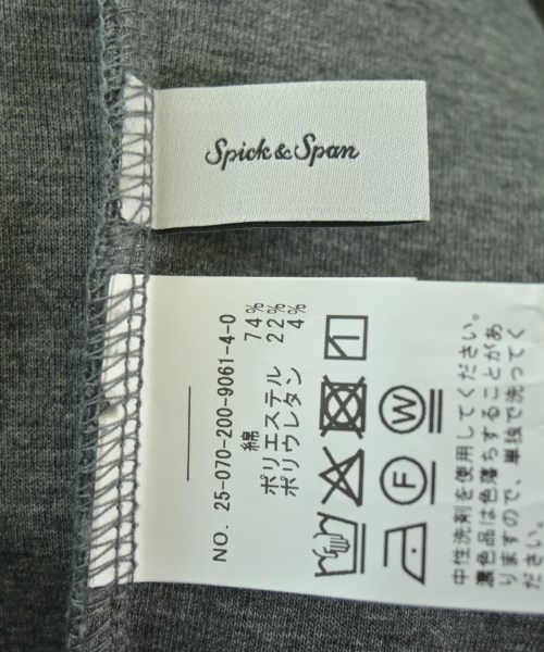 Spick and Span（スピックアンドスパン）パーカー グレー サイズ:F レディース/2200663916061